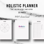 Kalendarz z holistycznym planerem PDF - Planer 2019