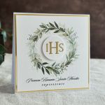 Ręcznie robione zaproszenia komunijne, 73D - Ręcznie robione zaproszenia komunijne