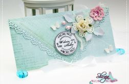 Kopertówka z okazji ślubu-delikatność wiosny