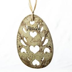 Ażurowa zawieszka, jajo, pisanka