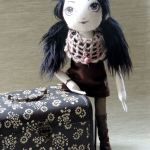 lalka tekstylna-czekoladowa Alicja - 