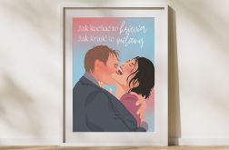 Plakat Nigdy w życiu 50x70cm