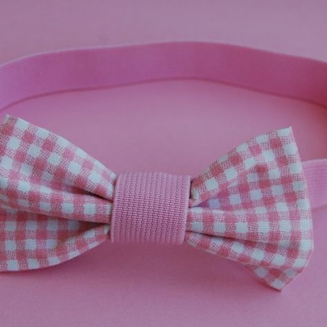 Opaska niemowlęca "Vichy krateczka"