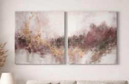 Obraz na antresolę, abstrakcja XXL, ręcznie malowany obraz 240x120 cm