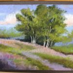 Drzewa 6-praca pastelami  - 