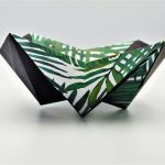 Geometryczna miseczka origami w liście palmy - 4