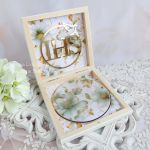 Pamiątka komunijna w drewnianym pudełku 613 - 