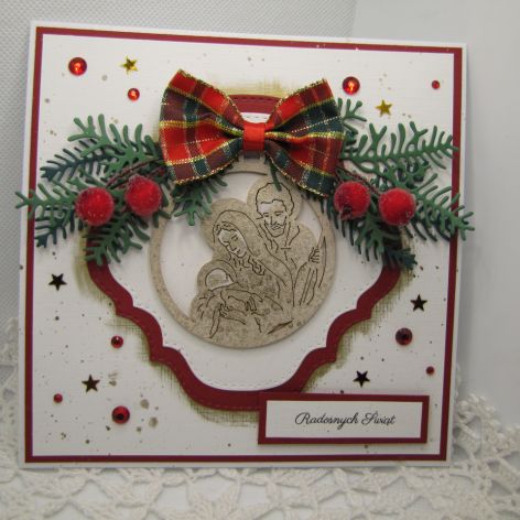 Kartka na Boże Narodzenie w pudełku 10