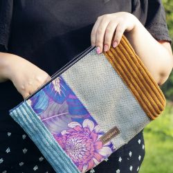 Kolorowa kosmetyczka podróżna patchwork