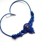 Naszyjnik-kolia Szafirowy - 