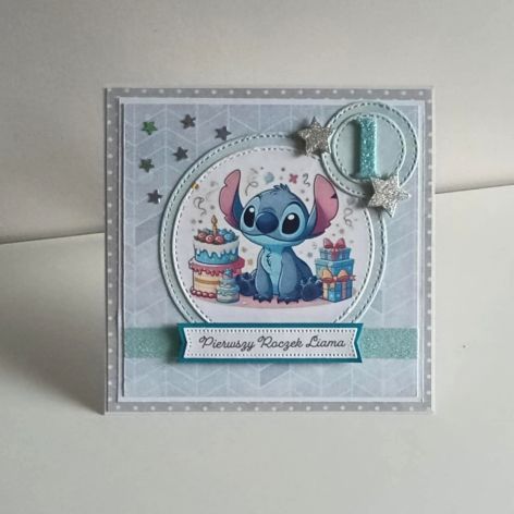 Personalizowana kartka na urodziny ze Stichem