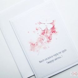 Kartka UNIWERSALNA - Niech szczęście nigdy...