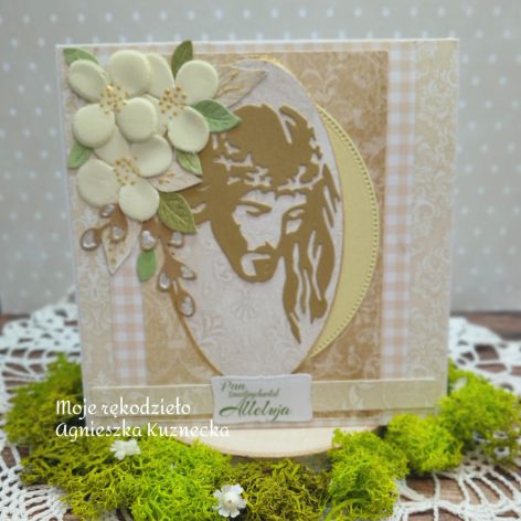 Wielkanocna kartka - JEZUS