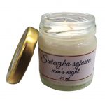 Świeczka Sojowa dla Mężczyzn MEN’S NIGHT – 40 ml, Ręcznie Robiona - 