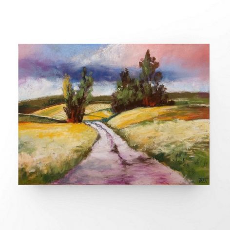 Pejzaż 43-praca formatu 18/24 cm