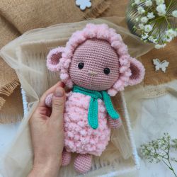 Owieczka pluszowa, Maskotka owca, Przytulanka dla dziecka