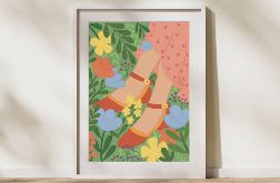 Plakat Summer Shoes 60x40cm