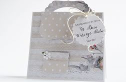 TOREBKA ŚLUBNA kartka z kieszonką na kasę