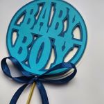 Topper na ciasto BABY BOY - Baby boy
