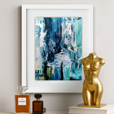 Prezent na urodziny - obraz abstrakcja