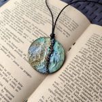 Wisiorek ręcznie robiony - Ziemia Przebudzona - 4