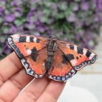 Motyl - duża broszka - broszka motyl