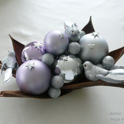 Dekoracja "Ptasia zima"