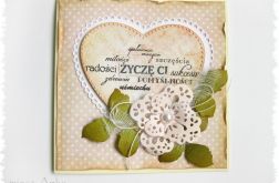 Elegancka kartka z życzeniami