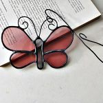 Zakładka do książki duży motyl fiolet - zakładka do książki motyl