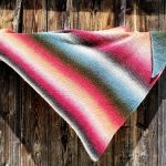 Chusta wełniana kolorowa - Chusta wełniana