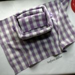 Ręczniki zestaw fioletowy - teofano atelier, zestaw
