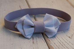 Opaska niemowlęca - Na szaro