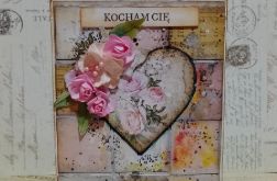 Kartka z sercem