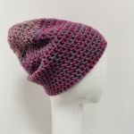Gruba czapka beanie smerf kolorowa szydełkowa 11 - czapka beanie