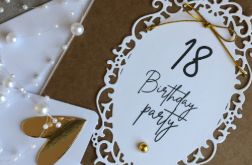 Zaproszenie na 18! Otwierane z kopertą!
