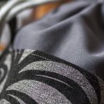 Ciemnoszara torebka z kominem - 