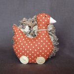 Zakrapiana gąska na drewnianych "wrotkach" - 