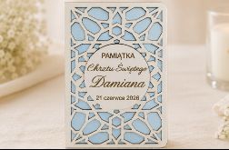 Personalizowana pamiątka chrztu świętego dla chłopca