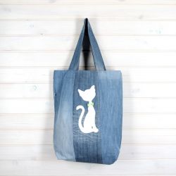 Ekologiczna torba na zakupy z kotami Kot