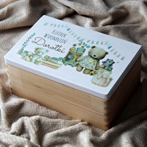 Personalizowany Kuferek Wspomnień - Boho 2