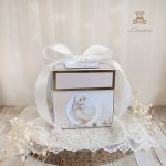 Exploding box chrzest roczek"BeigeBaby"GOTOWY - 