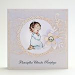 Pamiątka Chrztu Świętego - dla dziewczynki - 