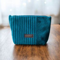 Duża kosmetyczka w kolorze turkusowym