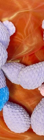 Para Hipciów Amigurumi Zestaw Szydełkowych Maskotek Handmade Walentynki