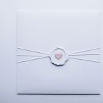 Ręcznie robiona kartka komunijna z sercem - Kartka komunijna w ozdobionej kopercie