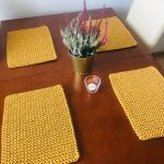 MAMAJASTUDIO Podkładka na stół,pod talerz ,25x35cm ,5mm. - 