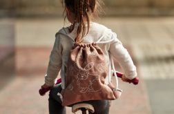 Ręcznie haftowany plecak dla przedszkolaka ZAJĄC