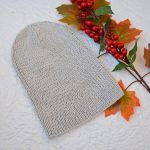 Bawełniana czapka w kolorze szarym - szara bawełna