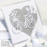 Pudełeczko dla Młodej Pary EBS064 - kartka z tortem ślubnym
