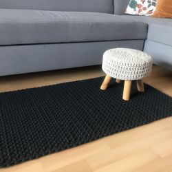 Dywan prostokątny ze sznurka bawełnianego 40x60cm